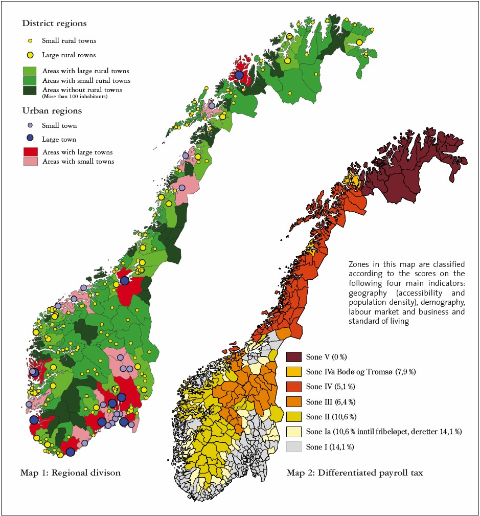 Official definitions of Nordic rural areas* Nordregio